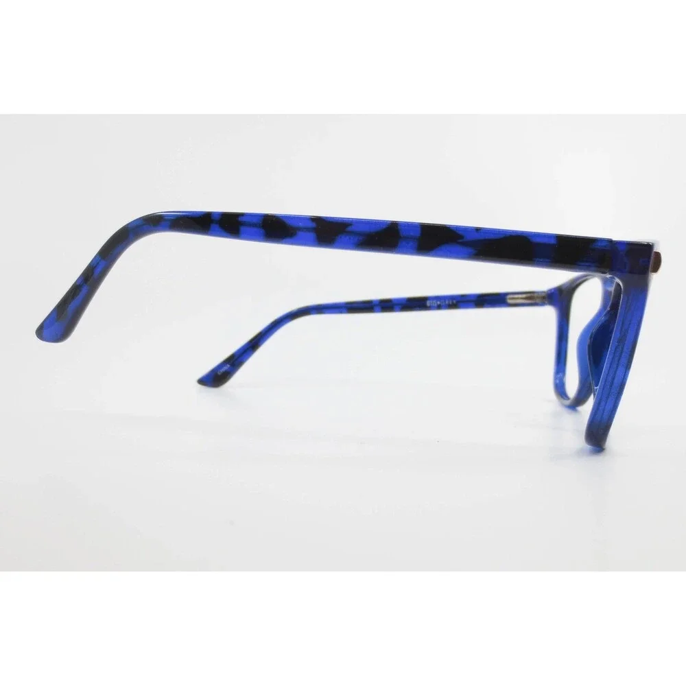 Otis + Grey OG 7013 BL Blue Tortoise Square Eyeglass Frames 52-17-140